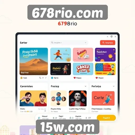 Plataforma 678rio.com se destaca pela interface amigável